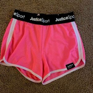 Youth girls Justice shorts NWOT